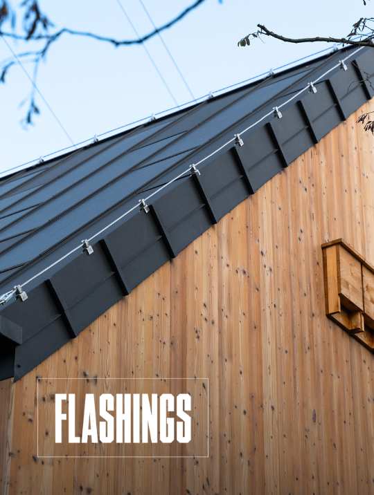 Flashing and finishing components