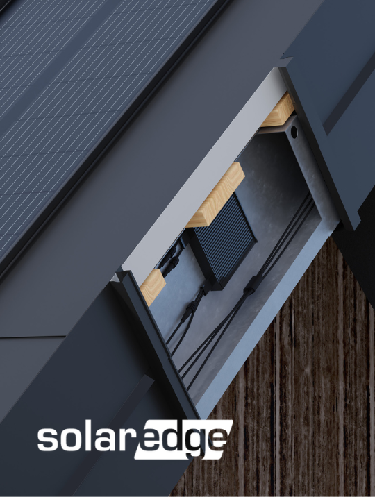 SolarEdge optimizer and inverter